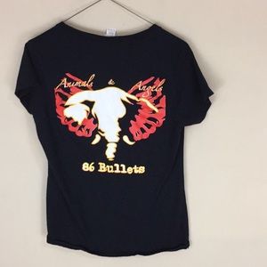 Animals and Angels Album by 86 Bullets Rock Band Tee T-shirt Size XL